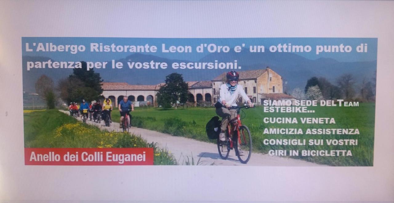 Albergo Ristorante Leon D'Oro Este Ngoại thất bức ảnh